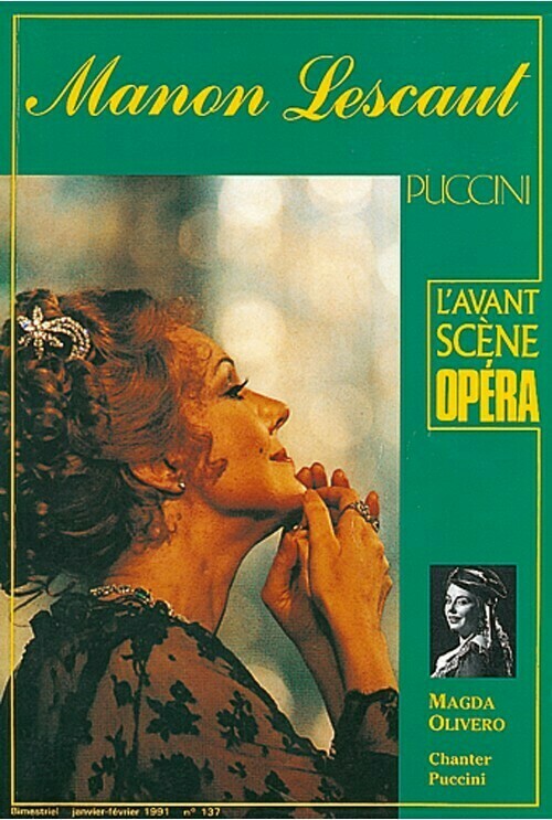 Manon Lescaut -  - Avant-scène opéra