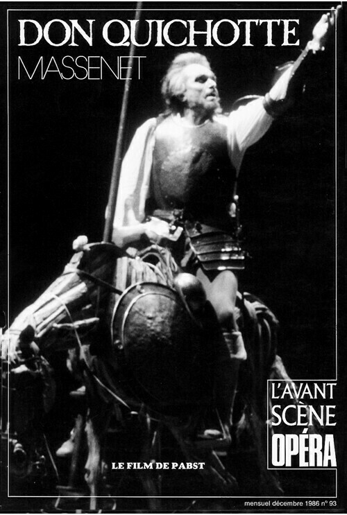 Don Quichotte -  - Avant-scène opéra