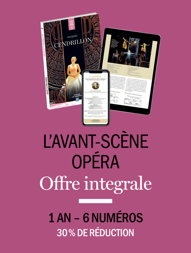 Abonnement particuliers, France, édition papier + format PDF -  - Avant-scène opéra